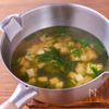 【豆腐とねぎのすまし汁】白だしで作る！落ち着く味わい♪の工程2