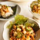 ネバネバ効果で夏バテ防止！納豆キムチーズ