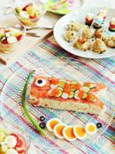 こどもの日に♪こいのぼりの押し寿司