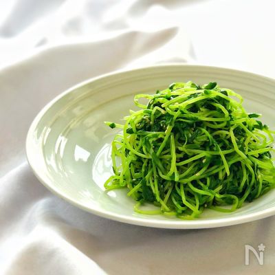 ♡豆苗のナムル♡でアンチエイジング!