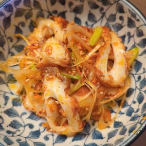 たりおの作ってみた!投稿(爆速３分おかず【ちくわとねぎのラー油和え】)