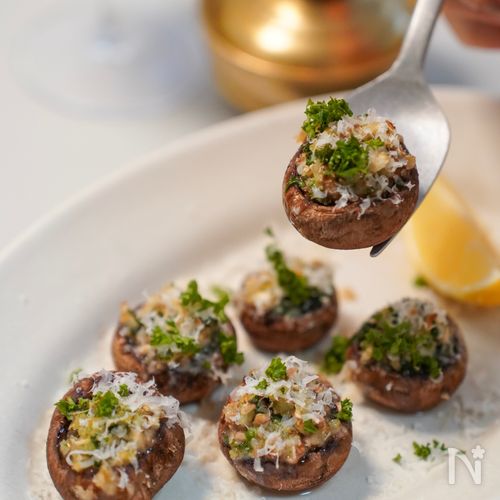 簡単なのにビストロの味‼︎『ガーリックマッシュルーム』
