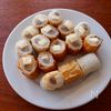 【ごぼうチーズ入り＊ころころちくわの磯辺揚げ】の工程3