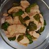 9Sの作ってみた!投稿(【胸肉とピーマンの甘ポン】ご飯がすすむ♩あと引く美味しさ)