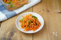 【10分副菜】パパッと！ピーマンとにんじんのナムル