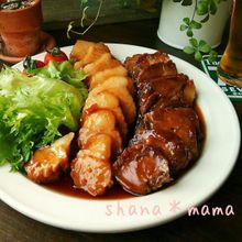 じっくりコトコト煮込むだけ♪ホロリと柔らか我が家の煮豚♪