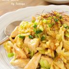 鶏むね肉の塩麹漬けのキャベツ炒め