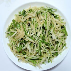 ふうかの作ってみた!投稿(【大根の水菜の和風サラダ】シャキシャキ野菜が美味！)