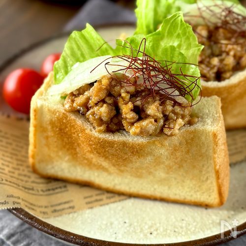 ピーナッツバターそぼろサンド