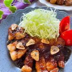 濃厚！こく旨!!ごはんが止まらない
玉ねぎソースのトンテキ