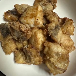 856908の作ってみた!投稿(まるでお肉♡男子も喜ぶお魚おかず！『ぶりの竜田揚げ』)