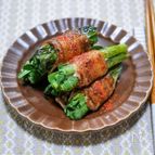 一味でピリッと「ニラの豚バラ巻きポン酢焼き」