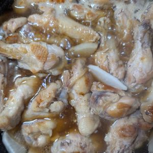 兎銀リブの作ってみた!投稿(手羽元と大根のてりてり煮【作り置き】)