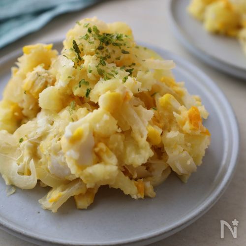 じゃがいもととうもろこしのポテトサラダ