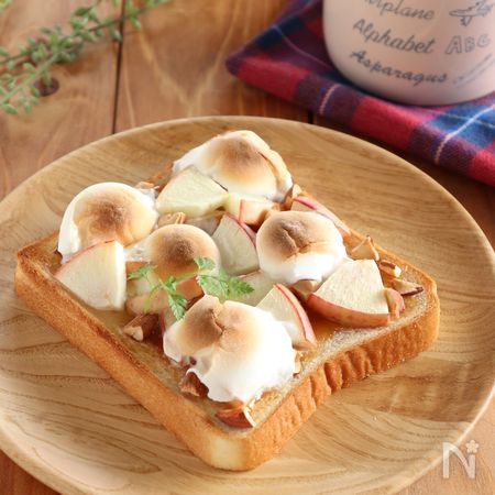 りんごとマシュマロのナッツトースト By 松井さゆり レシピサイト Nadia ナディア プロの料理家のおいしいレシピ