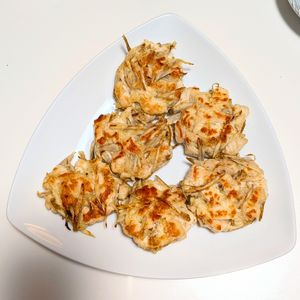 ごんべすの作ってみた!投稿(夫が絶賛♡【鶏むねとごぼうのカリカリ焼き】お弁当にも)