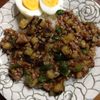 けこすの作ってみた!投稿(トロける旨さ！大人も子供もがっつく♡︎茄子そぼろ丼)
