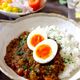 ルウで簡単！ピーマンたっぷりキーマカレー