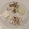 ふわっふわ♡【きのこあんかけの豆腐ハンバーグ】の工程1