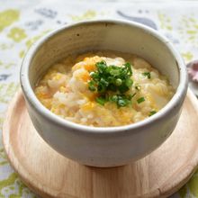 白だしで簡単♪たまご雑炊