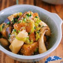 コスパ◎♪『厚揚げとエリンギのねぎだく中華あえ』