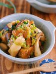 コスパ◎♪『厚揚げとエリンギのねぎだく中華あえ』