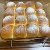 こむぎの作ってみた!投稿(練乳ミルク♪ちぎりパン♡ふわふわやわらか〜)