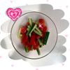 のののんの作ってみた!投稿(5分副菜♪トマトときゅうりのうま塩和え)