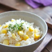 とうきびの炊き込みごはん