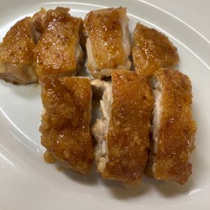 (・∀・)コロンの作ってみた!投稿(【鶏むね肉のマスタード醤油焼き】しっとり絶品☆柔らかい♪)