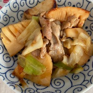 万福の作ってみた!投稿(【サッと簡単♪旨おかず】筍と春キャベツの豚バラオイスター炒め)