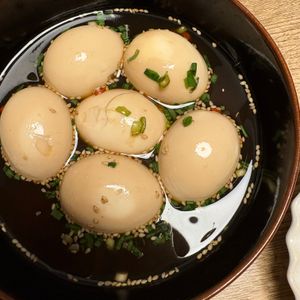 Rの作ってみた!投稿(【やみつき味付たまご】これだけでご飯もお酒もいける!!)