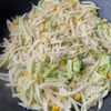 【大根の皮とブロッコリーの茎の米粉チヂミ】節約/SDGsの工程4