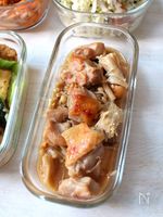 【作り置きレシピ】鶏肉とえのきのバタポン