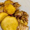 なかのんの作ってみた!投稿(バターでコクうま♩豚肉とさつまいもの甘辛炒め)