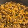ワンパン5分!焼肉のたれで簡単「豚こまでペッパーランチ風」の工程3