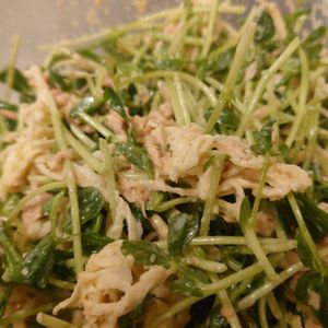 1194255の作ってみた!投稿(やみつき♪『切り干し大根と豆苗のツナごまマヨ和え』)