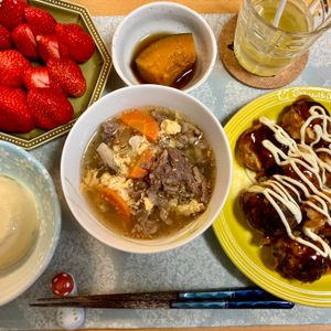 たぁプーの作ってみた!投稿(【牛肉とねぎの具沢山スープ】何度も作りたい美味しさ…！！)