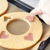 バウムクーヘンで作る♡ハートのさくさくラスクの工程3