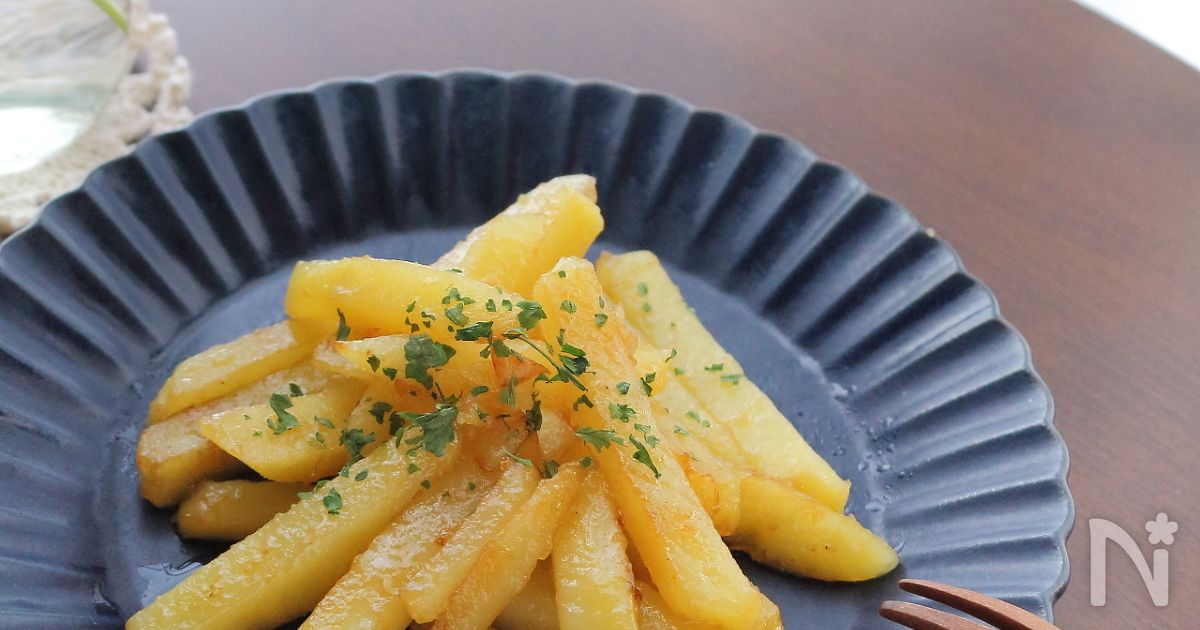 じゃがいもの醤油バター炒め