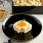 煎り雲丹といくらの混ぜご飯