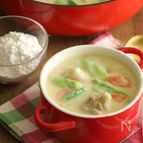 ルウなしでコクうま！鶏肉とキャベツの米粉ホワイトシチュー