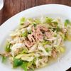 【レンジで簡単】長ねぎとツナの中華あえ