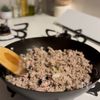 クリスマスにも!【レンジで時短】ポテトミートグラタンの工程3