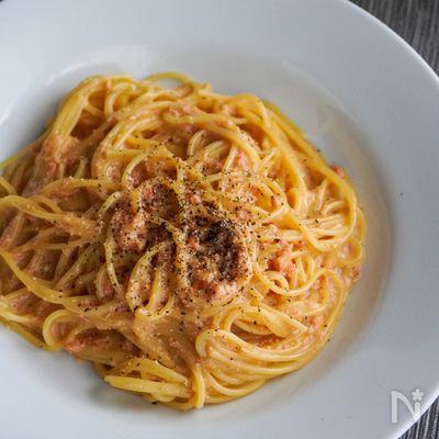 【プロのおうちパスタ】絶品!明太カルボナーラ