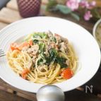 【驚くほど簡単！】鯖缶と野菜のクリームパスタ