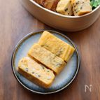 【お弁当】塩昆布卵焼き