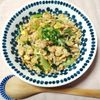 M*Pの作ってみた!投稿(パラパラ!じゃこと小松菜のオートミール炒飯)