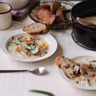 【栁川さん家の休日朝ごはん～第7回～】寒い日の朝ごはんに、クラムチャウダーでほっと温まる温朝食