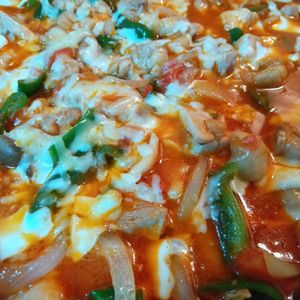 marine55の作ってみた!投稿(【鶏むね肉のトマト煮込み】濃厚トマトソースにチーズがとろり♡)